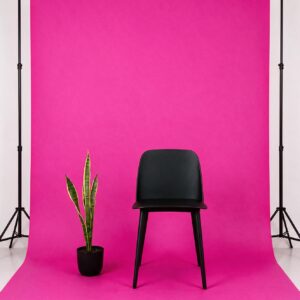 Fondo Fuxia PVC SIN BRILLO Profesional para Fotografía y Video