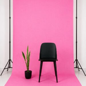Fondo Fotográfico Rosa Chicle PVC SIN BRILLO para Foto, Video y Estudio Profesional